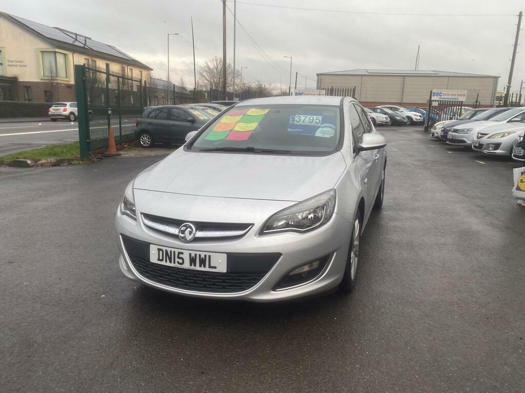 Vauxhall Astra 1.6I Sri Euro 6 Silver