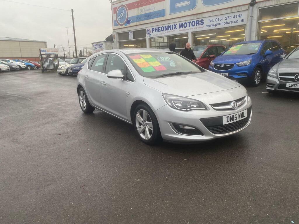 Vauxhall Astra 1.6I Sri Euro 6 DN15WWL Silver #4