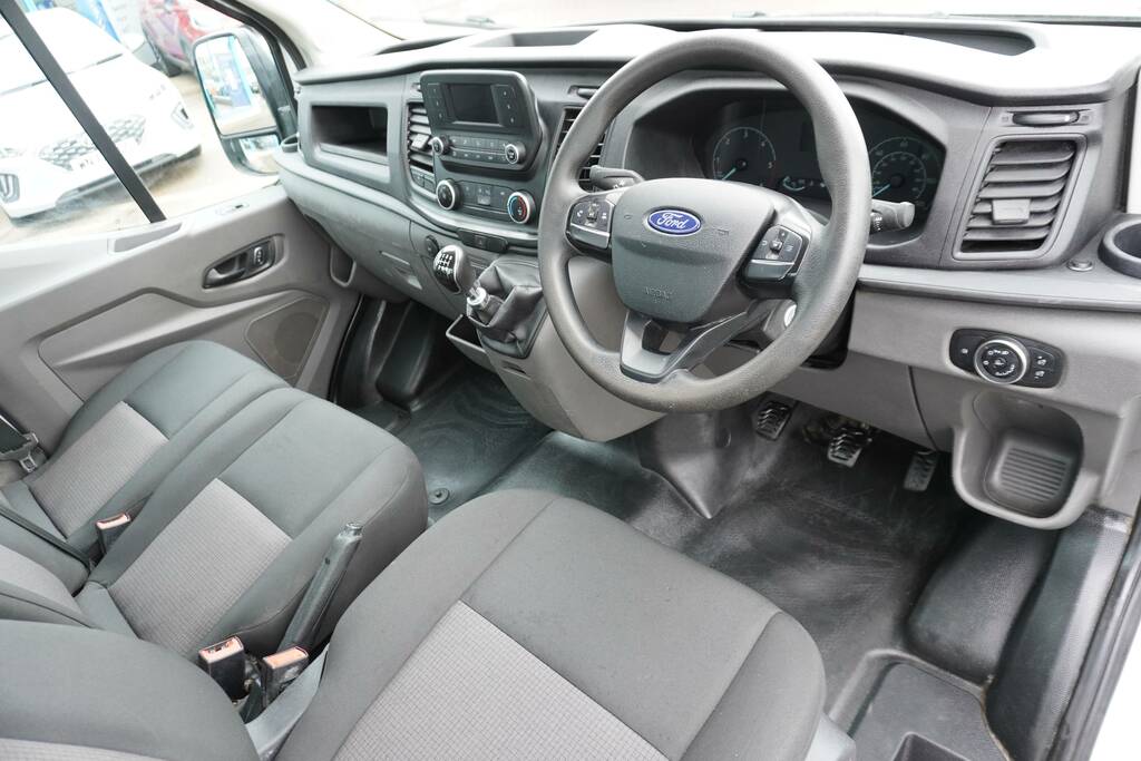 Ford Transit Custom 2.0 350 Ecoblue Hd Leader Rwd L2 Euro 6 Ss DY23EJZ White #4