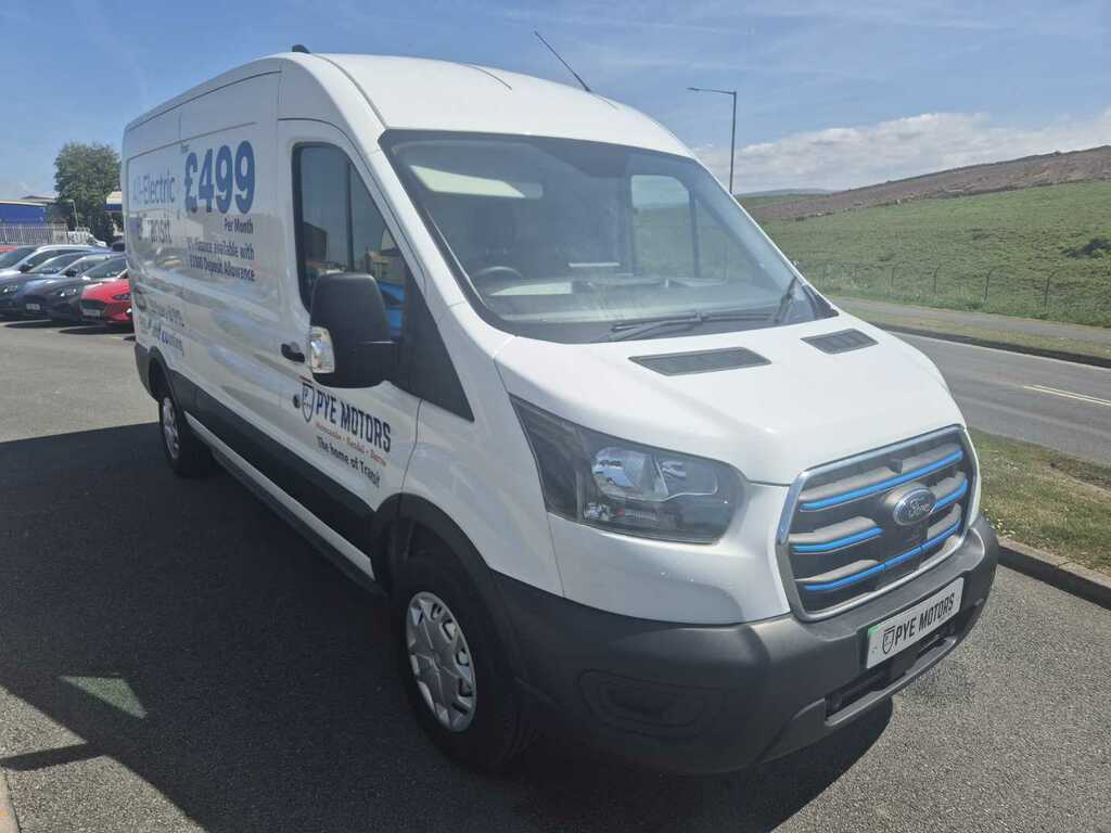 Ford Transit Custom 350 68Kwh Leader Panel Van Rwd L White