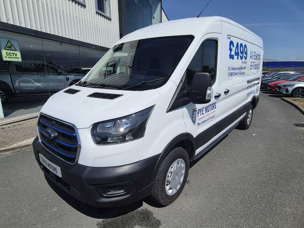 Ford Transit Custom 350 68Kwh Leader Panel Van Rwd L PL73OJO White #3