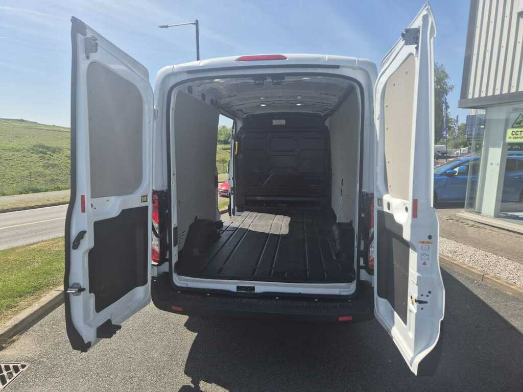 Ford Transit Custom 350 68Kwh Leader Panel Van Rwd L PL73OJO White #6