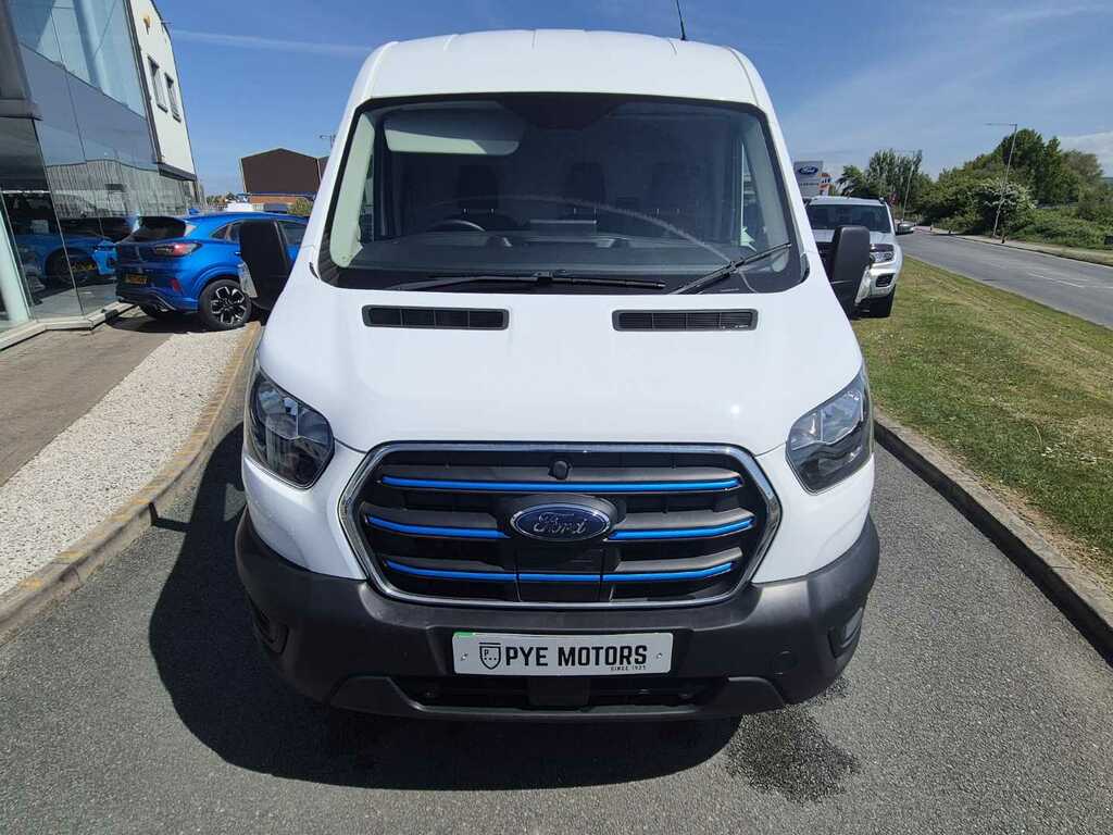 Ford Transit Custom 350 68Kwh Leader Panel Van Rwd L PL73OJO White #2