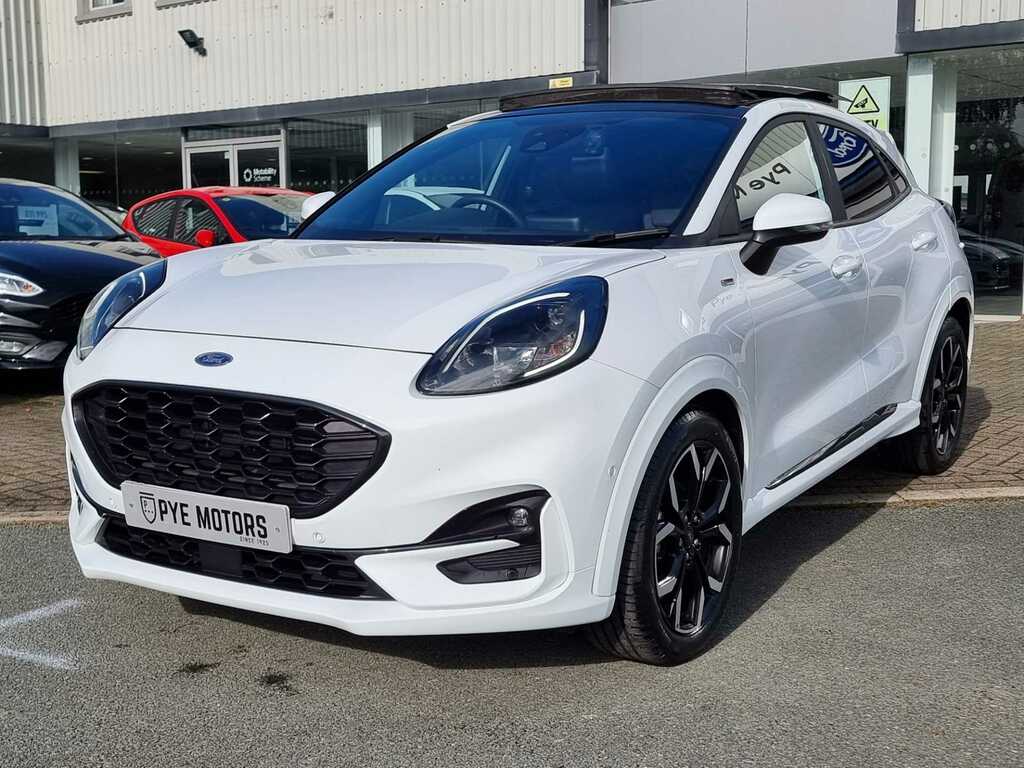 Ford Puma 1.0T Ecoboost Mhev St-line X Suv Hybrid PO23SKU White #3