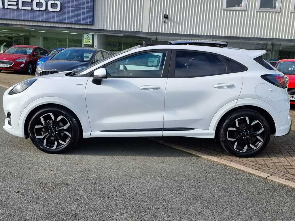 Ford Puma 1.0T Ecoboost Mhev St-line X Suv Hybrid PO23SKU White #4