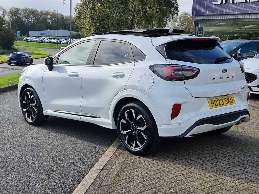 Ford Puma 1.0T Ecoboost Mhev St-line X Suv Hybrid PO23SKU White #5