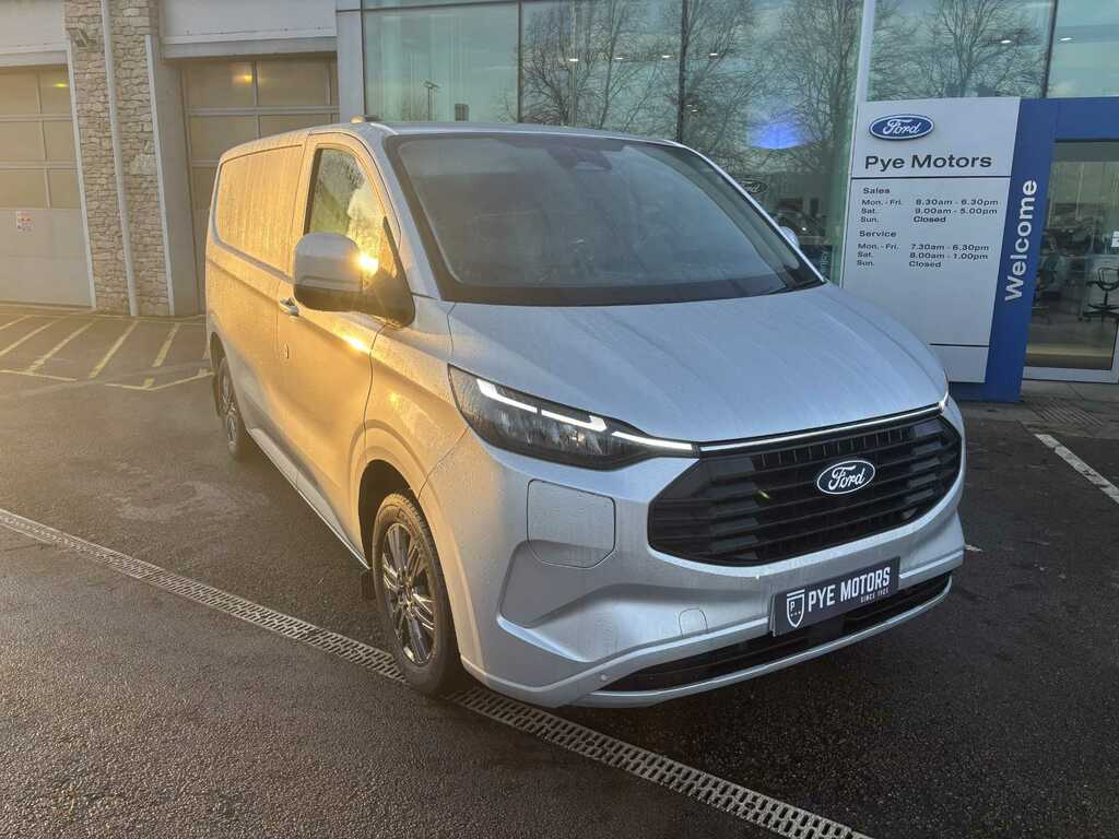 Ford Transit Custom 2.5 320 Duratec 11.8Kwh Limited Panel Van Petr Silver