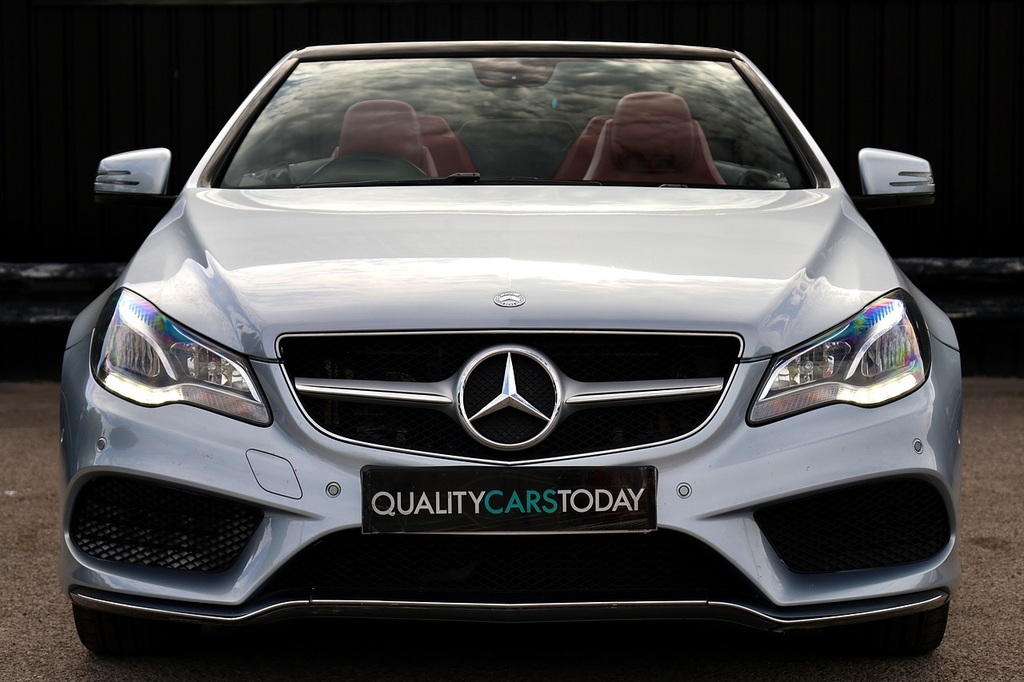 Mercedes-Benz E Class E350 Cdi Amg Sport Convertible Silver
