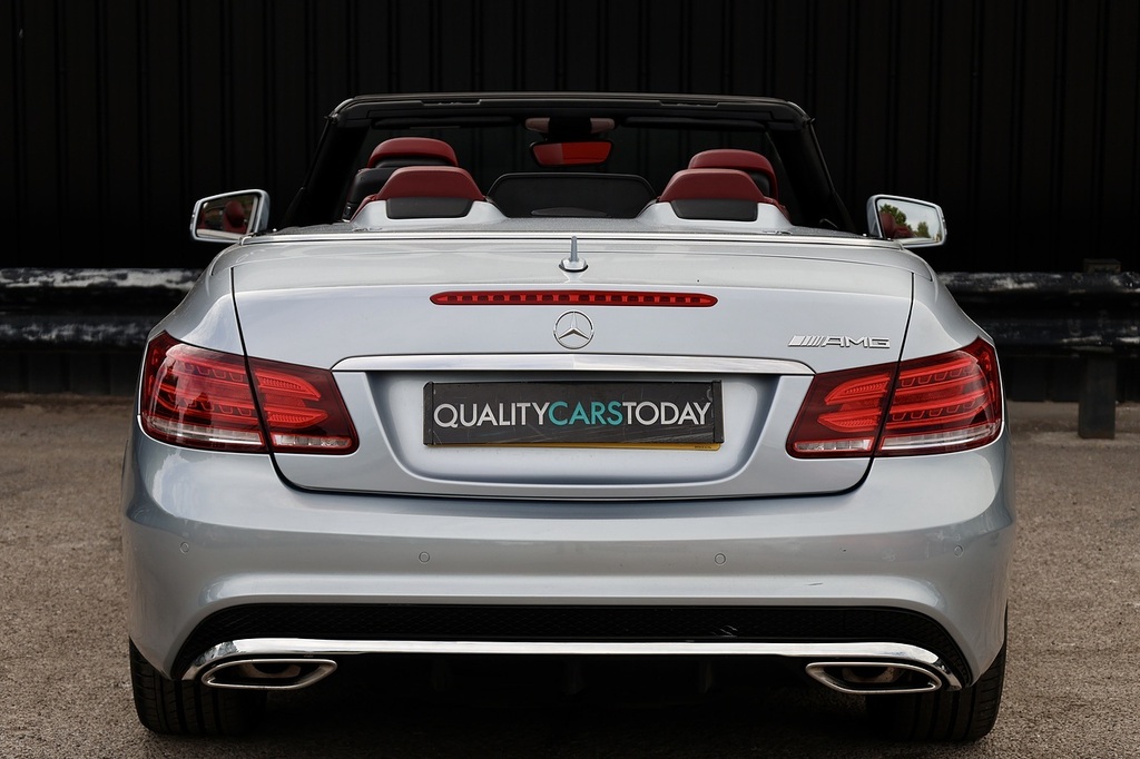 Mercedes-Benz E Class E350 Cdi Amg Sport Convertible SB13NVP Silver #2