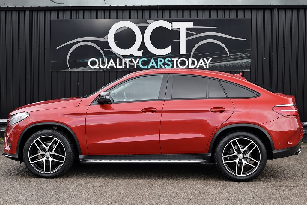 Mercedes-Benz GLE Coupe Gle 350D Amg Line Coupe Red #2