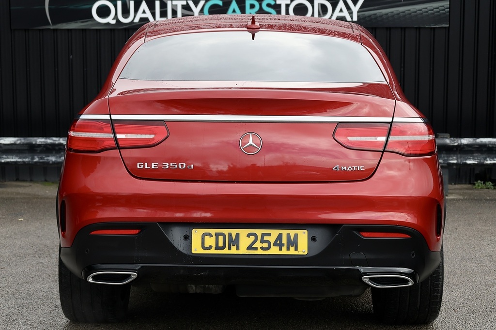 Mercedes-Benz GLE Coupe Gle 350D Amg Line Coupe Red #5