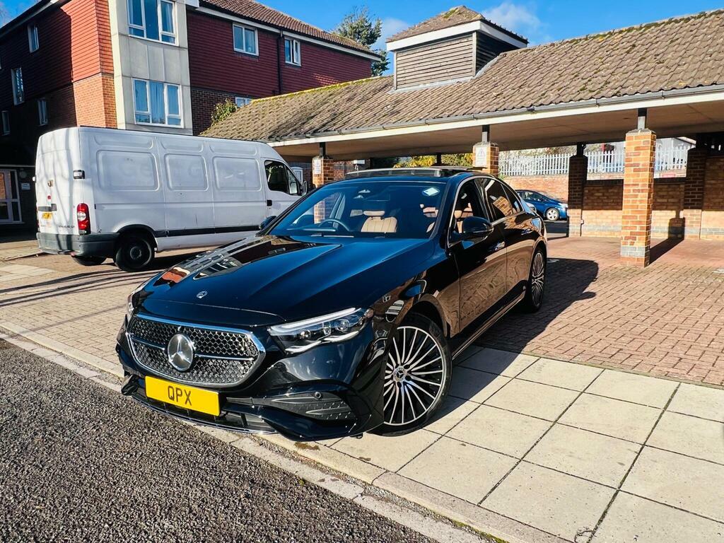 Mercedes-Benz E Class 2.0 E300e 25.4Kwh Amg Line Premium Plus Saloon Black #2