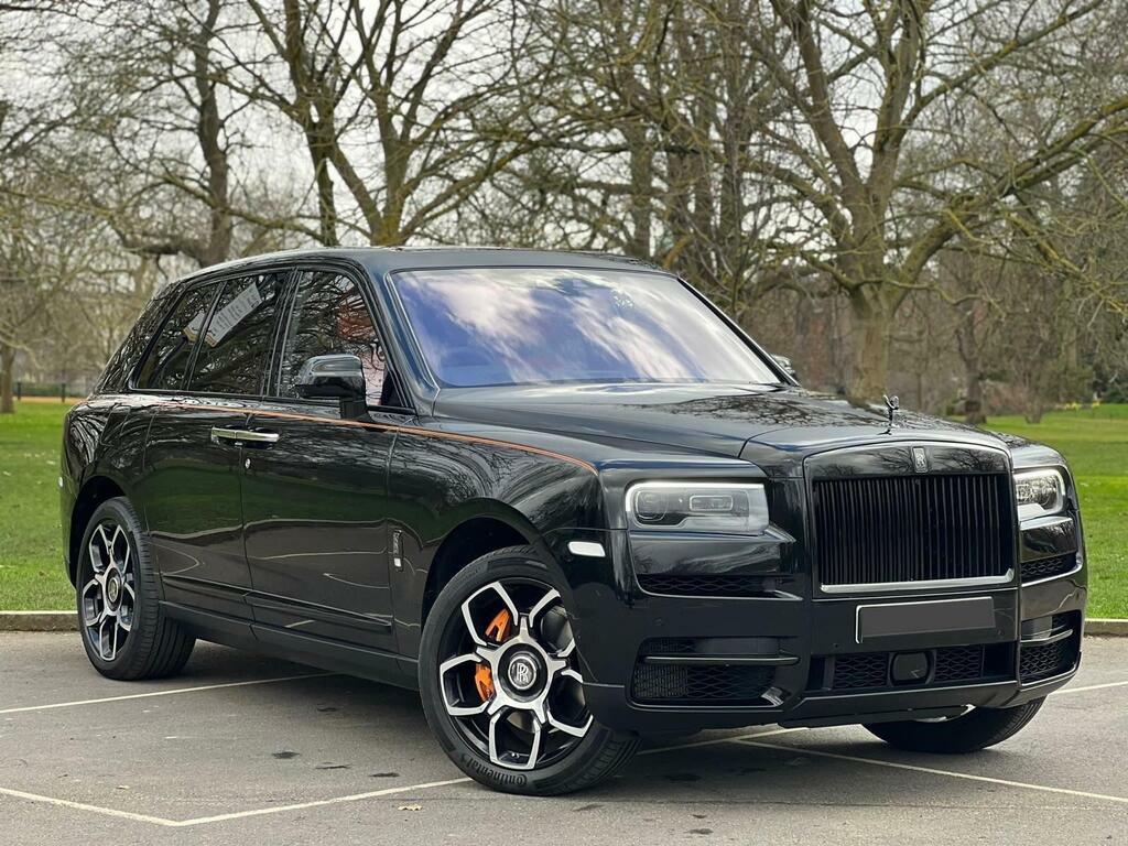 Rolls-Royce Cullinan 6.75 V12 Black Badge Suv Black
