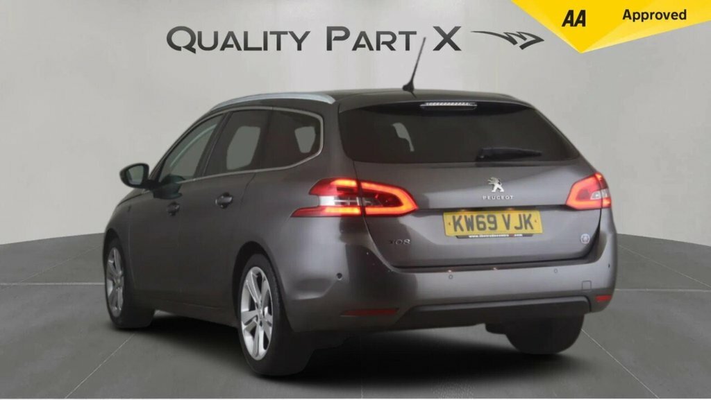Peugeot 308 SW Estate KW69VJK Grey #5