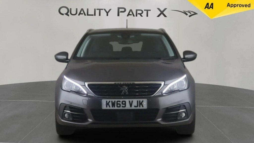 Peugeot 308 SW Estate KW69VJK Grey #2