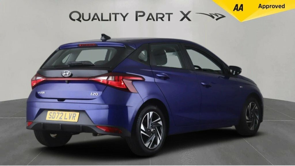 Hyundai I20 Hatchback SD72LVR Blue #6
