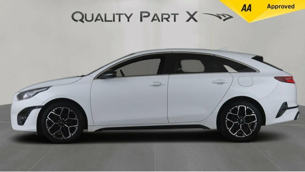 Kia Proceed Estate CJ72DMZ White #4