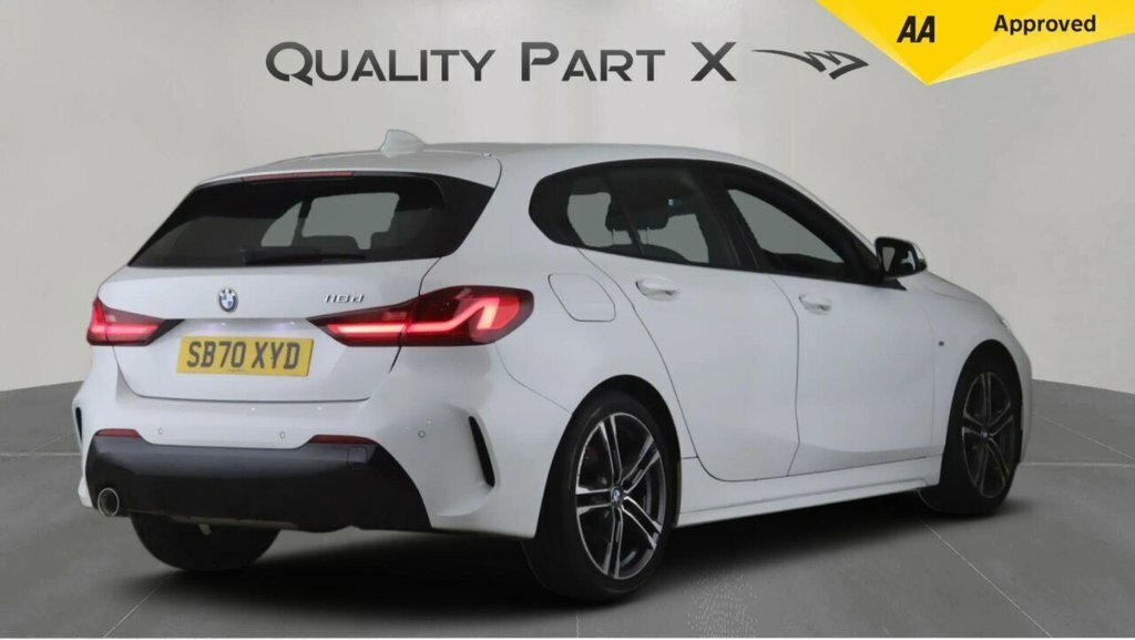 BMW 1 Series 116D M Sport White #6