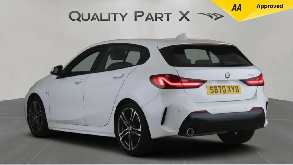 BMW 1 Series 116D M Sport White #4