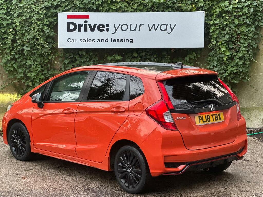 Honda Jazz Hatchback 1.5 I-vtec Sport Euro 6 Ss 2018 PL18TBX Orange #6