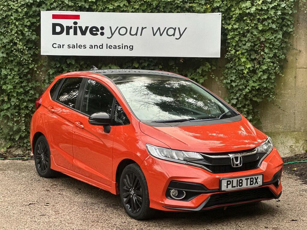 Honda Jazz Hatchback 1.5 I-vtec Sport Euro 6 Ss 2018 Orange