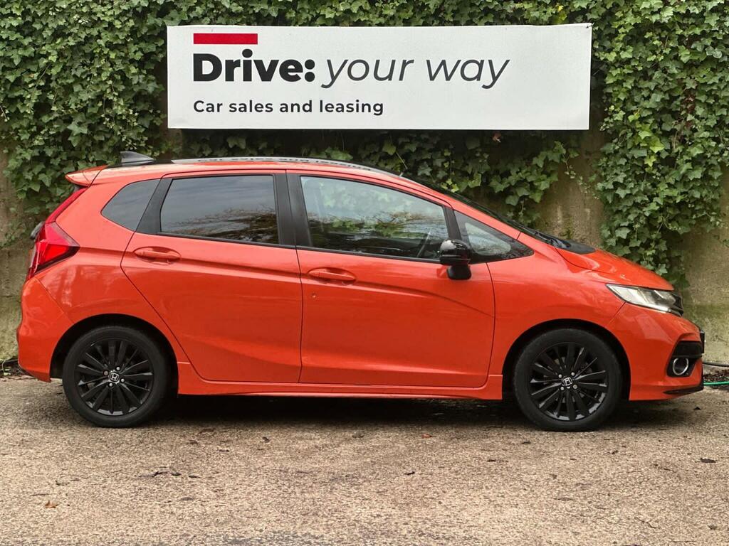 Honda Jazz Hatchback 1.5 I-vtec Sport Euro 6 Ss 2018 PL18TBX Orange #5