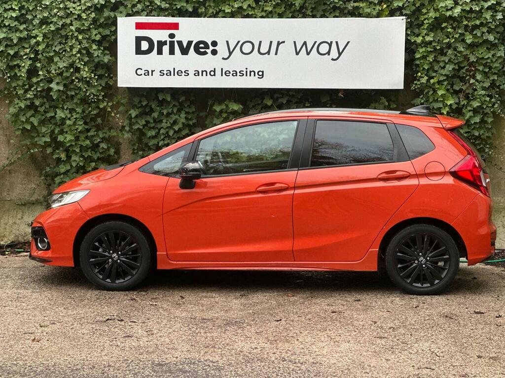 Honda Jazz Hatchback 1.5 I-vtec Sport Euro 6 Ss 2018 PL18TBX Orange #4