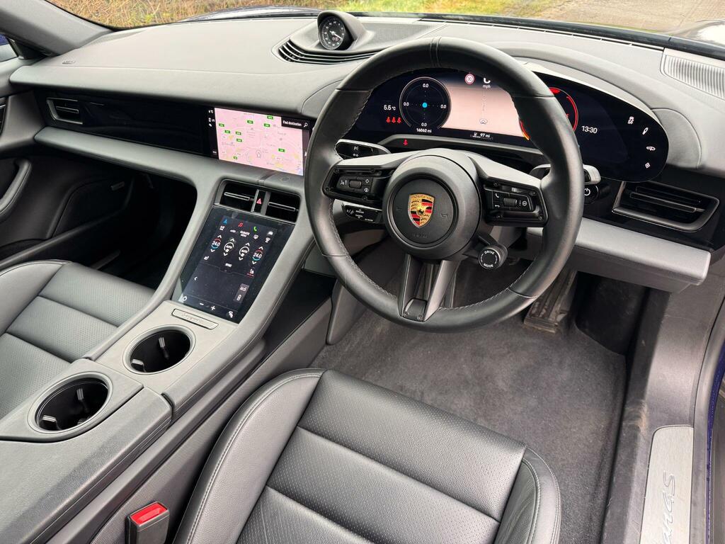 Porsche Taycan Performance Plus 93.4Kwh 4S 4Wd Blue #6