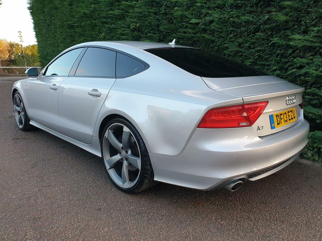 Audi A7 Hatchback 3.0 Bitdi V6 Black Edition 2013 DF13EZU Silver #5