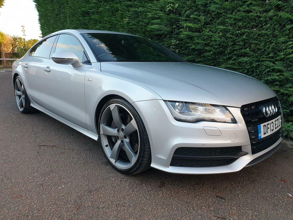 Audi A7 Hatchback 3.0 Bitdi V6 Black Edition 2013 Silver