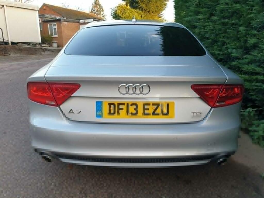 Audi A7 Hatchback 3.0 Bitdi V6 Black Edition 2013 DF13EZU Silver #6