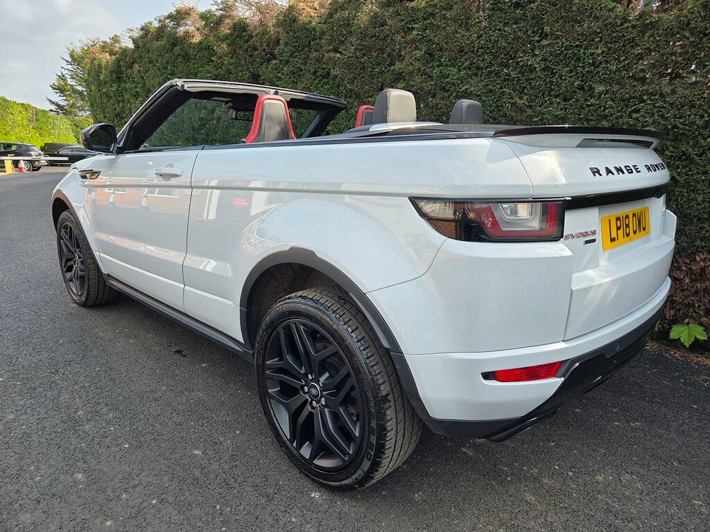 Land Rover Range Rover Evoque Convertible 2.0 Td4 Hse Dynamic 2018 LP18OWU White #5