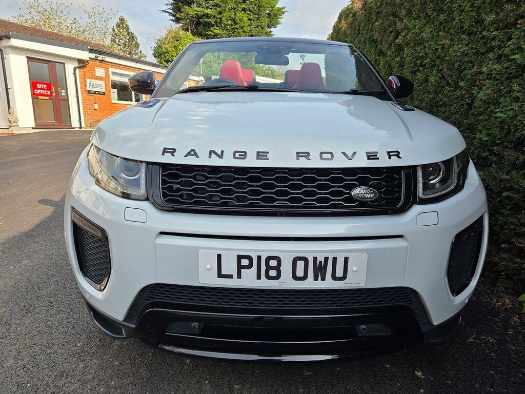 Land Rover Range Rover Evoque Convertible 2.0 Td4 Hse Dynamic 2018 LP18OWU White #2