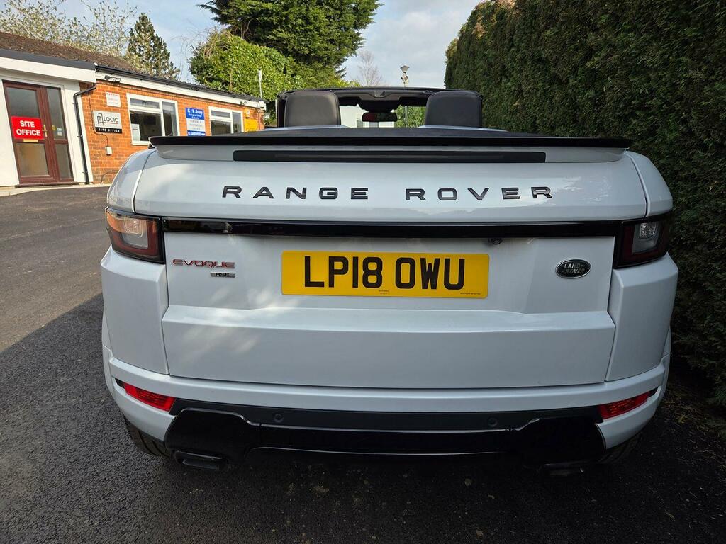 Land Rover Range Rover Evoque Convertible 2.0 Td4 Hse Dynamic 2018 LP18OWU White #6