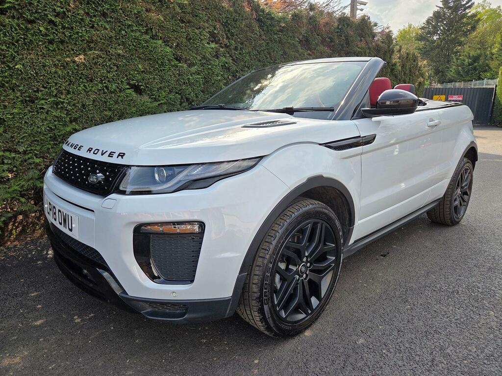 Land Rover Range Rover Evoque Convertible 2.0 Td4 Hse Dynamic 2018 LP18OWU White #3