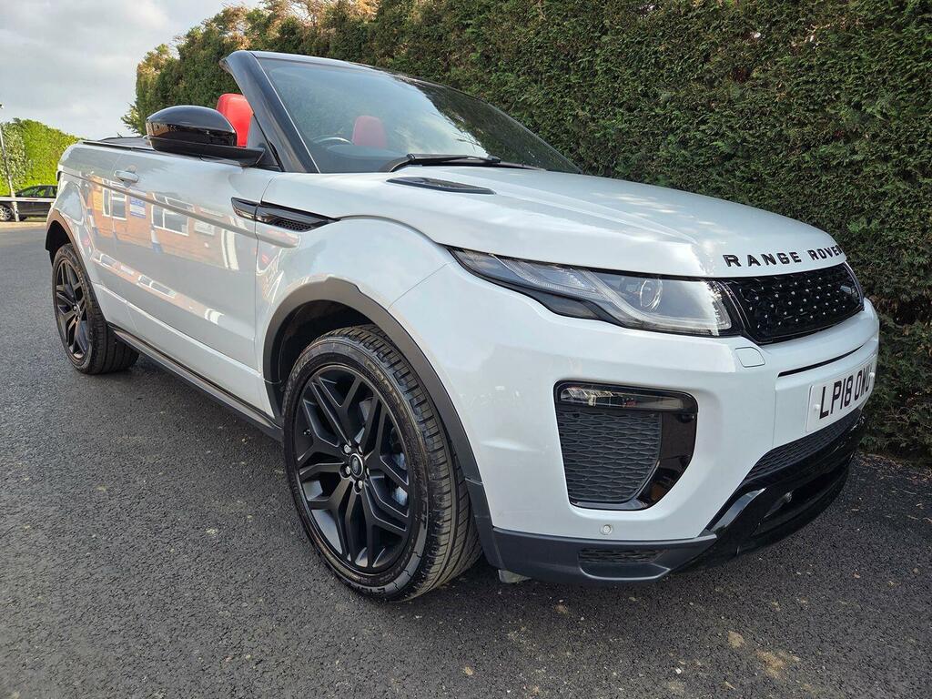 Land Rover Range Rover Evoque Convertible 2.0 Td4 Hse Dynamic 2018 White