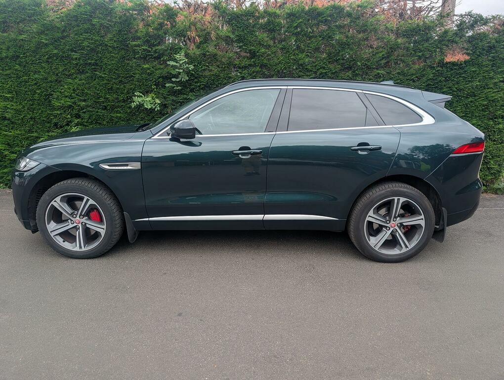 Jaguar F-Pace Suv 3.0 D300 V6 S 2016 RK66UBL Green #2