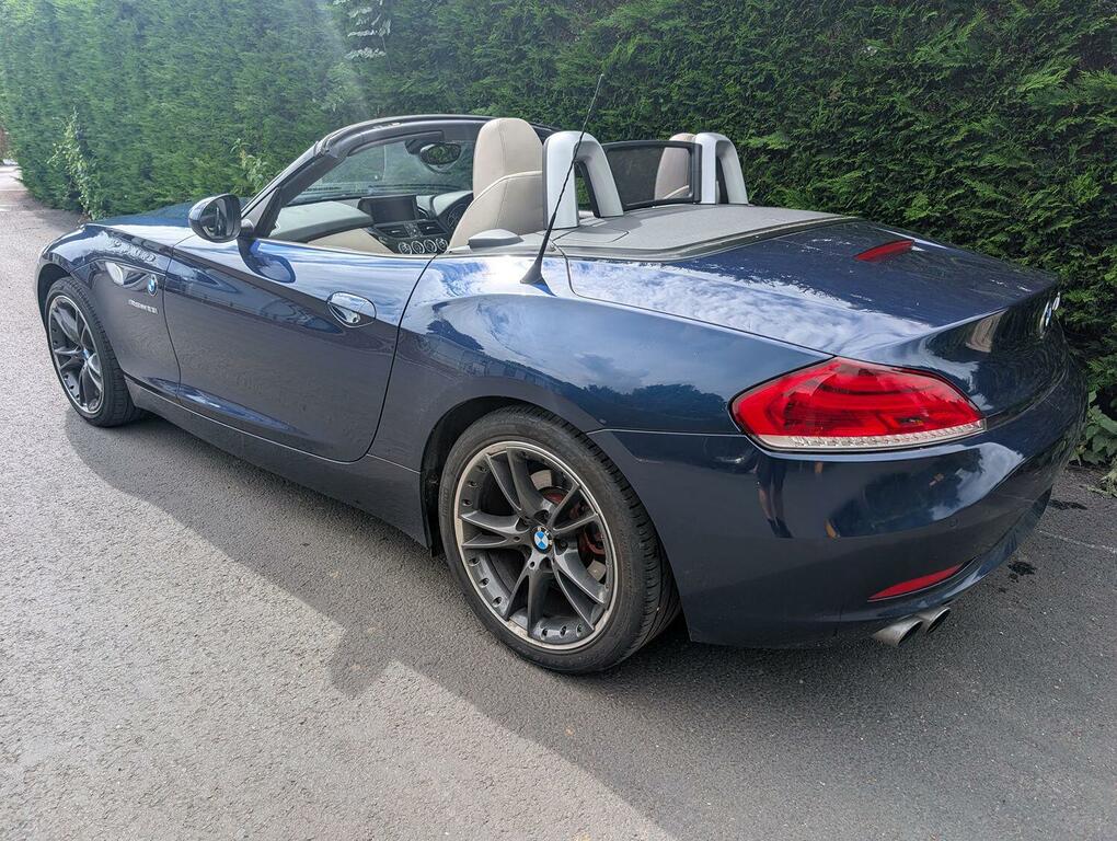 BMW Z4 Convertible 2.5 Z4 Sdrive23i Roadster 2009 Blue #3