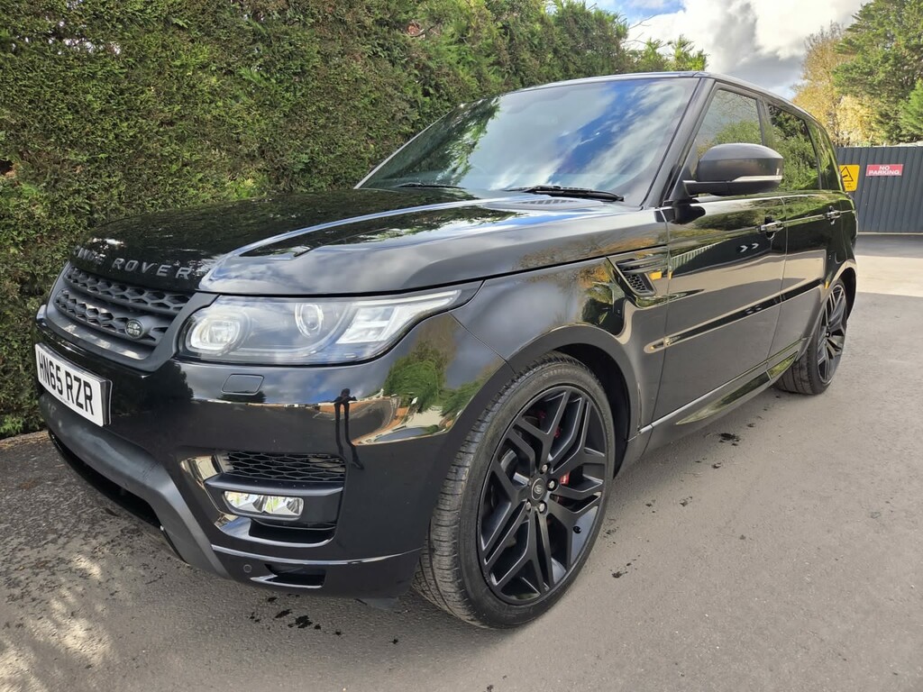 Land Rover Range Rover Sport Suv 3.0 Sd V6 Hse Dynamic 2015 HN65RZR Black #4