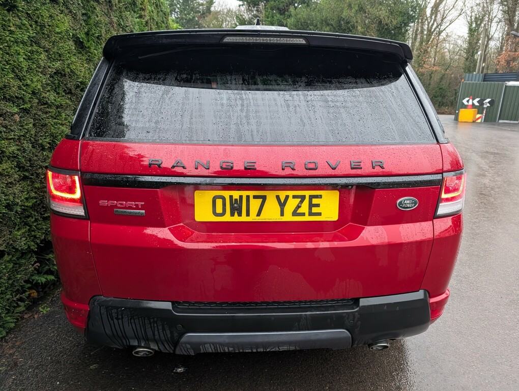 Land Rover Range Rover Sport Suv 3.0 Sd V6 Dynamic 2017 OW17YZE Red #5
