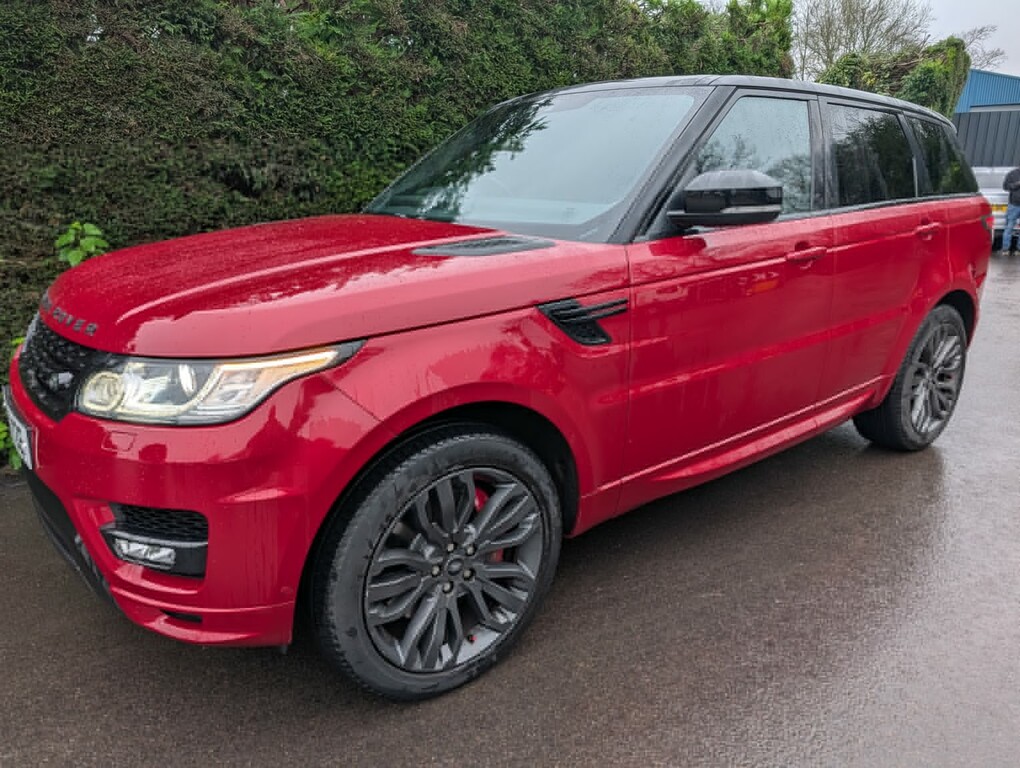 Land Rover Range Rover Sport Suv 3.0 Sd V6 Dynamic 2017 Red
