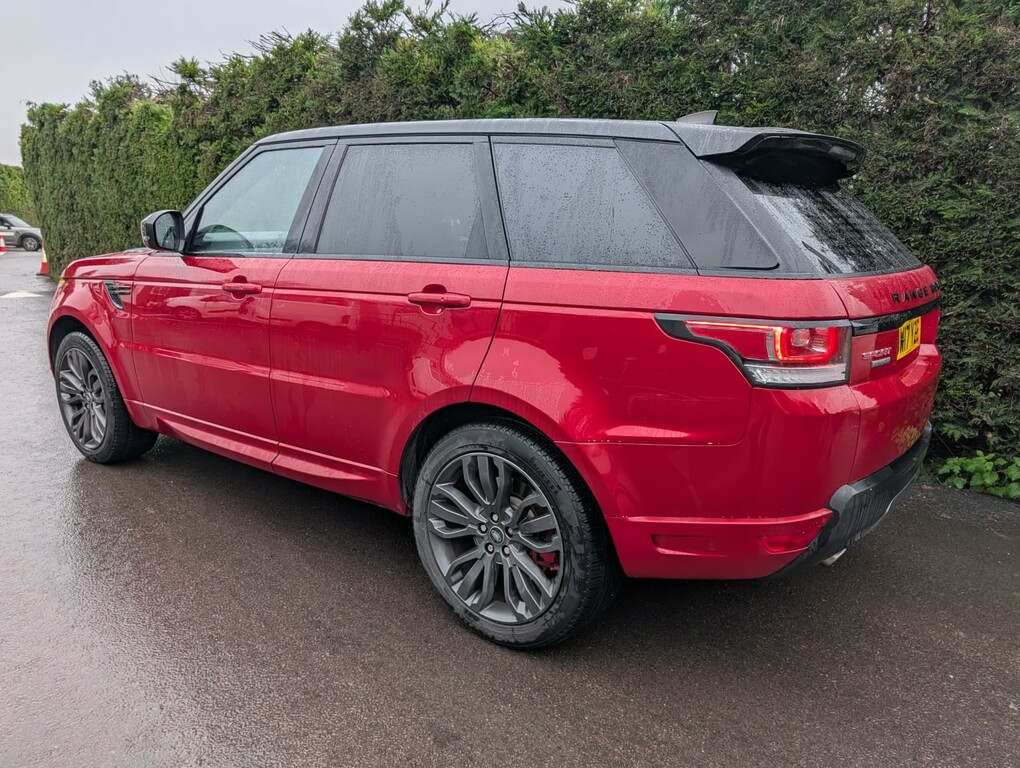 Land Rover Range Rover Sport Suv 3.0 Sd V6 Dynamic 2017 OW17YZE Red #4