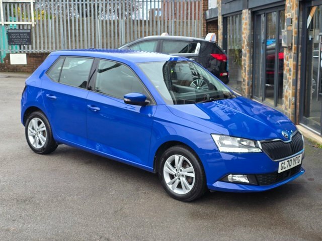 Skoda Fabia 2020 1.0 Se Hatchback Euro 6 S GL70YPG Blue #5