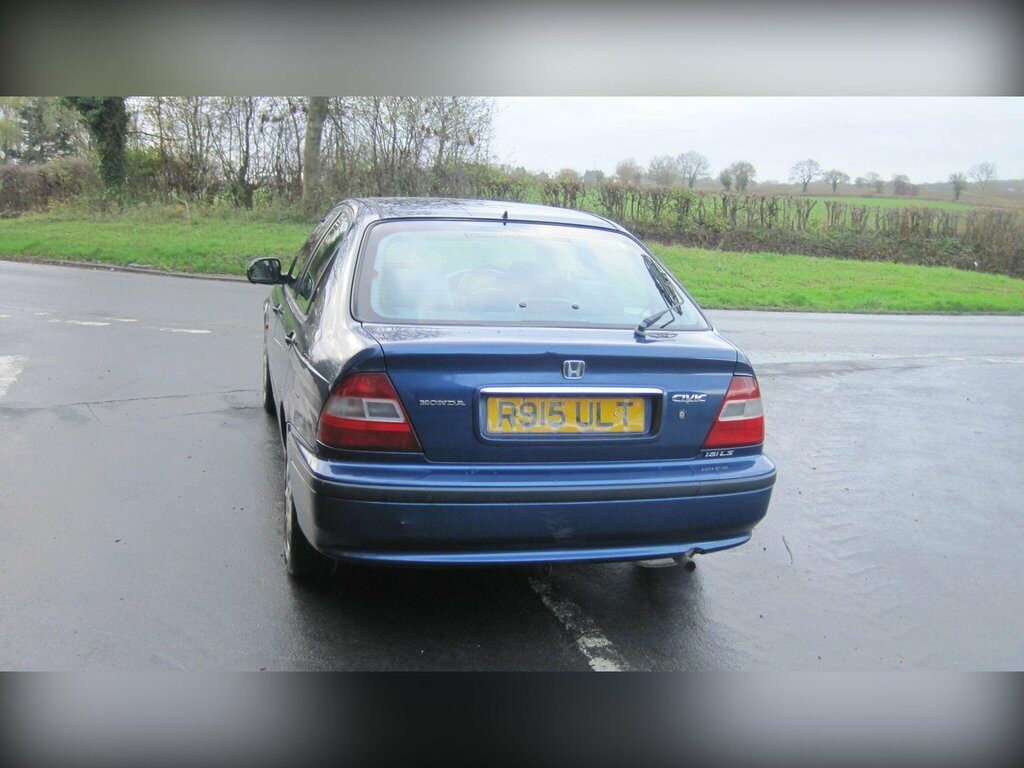 Honda Civic 1.4I Red #11