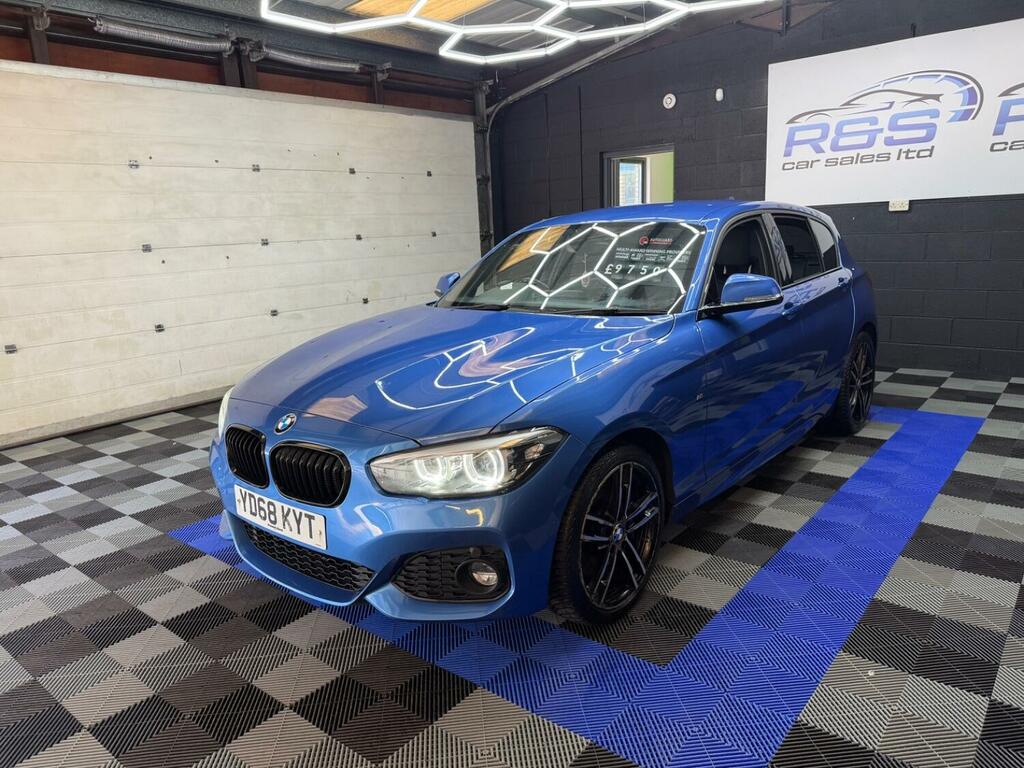BMW 1 Series 1.5 118I M Sport Shadow Edition 5-Door 2018 YD68KYT Blue #2