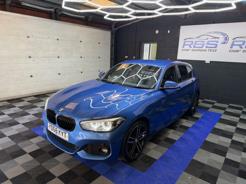 BMW 1 Series 1.5 118I M Sport Shadow Edition 5-Door 2018 YD68KYT Blue #3