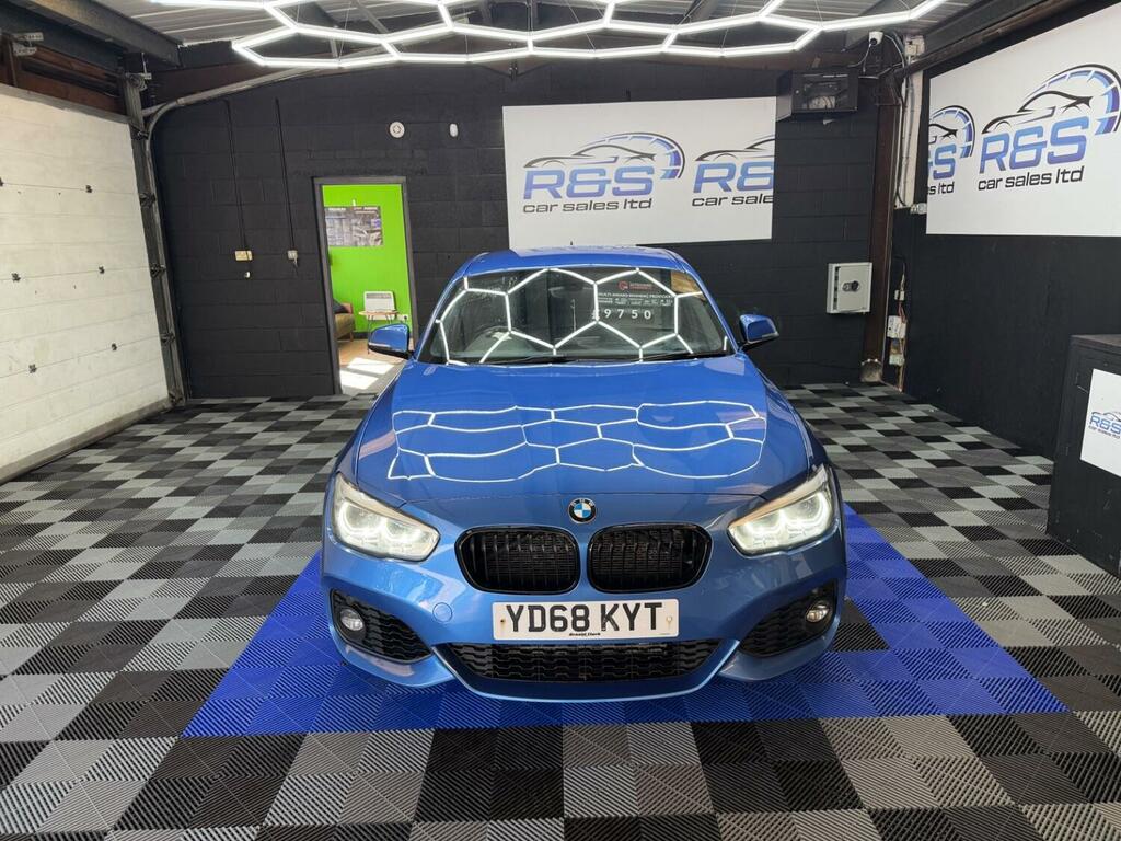 BMW 1 Series 1.5 118I M Sport Shadow Edition 5-Door 2018 YD68KYT Blue #4