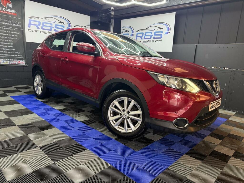 Nissan Qashqai 1.5 Dci Acenta 2017 Red