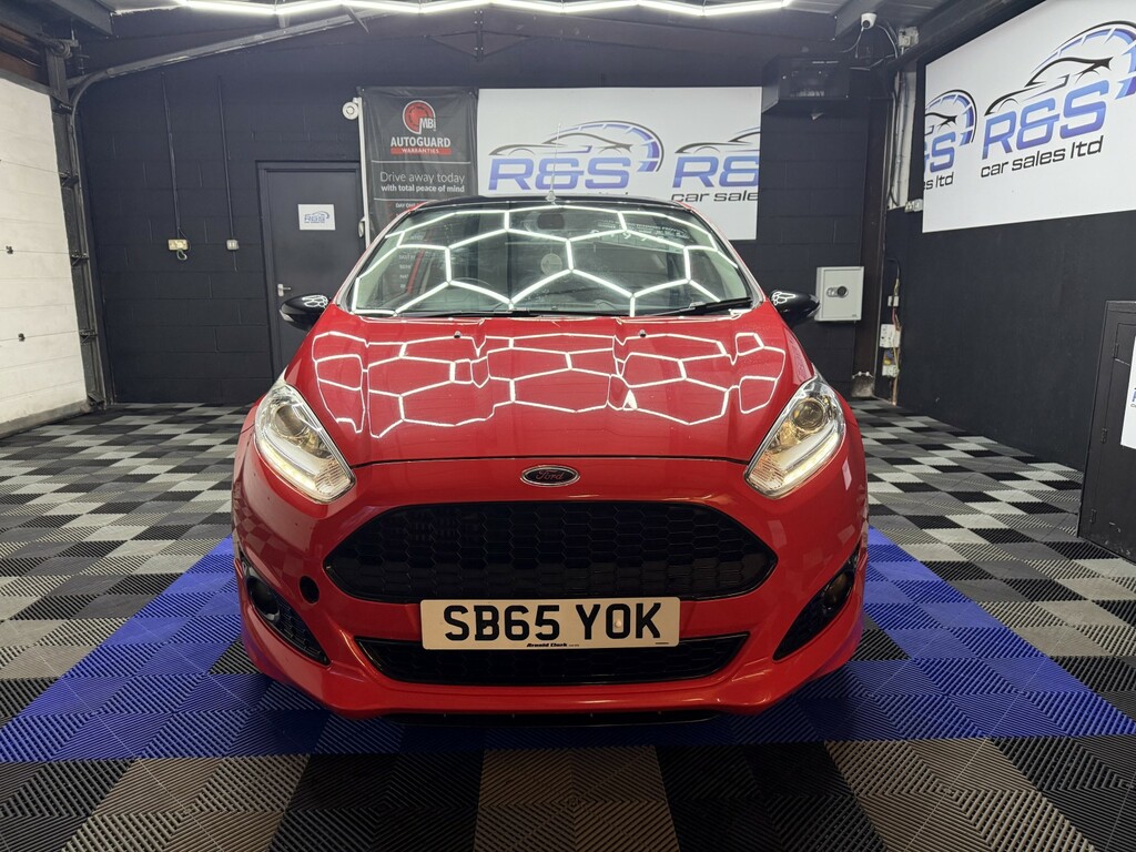 Ford Fiesta 1.0 T Ecoboost Zetec S 2015 SB65YOK Red #4