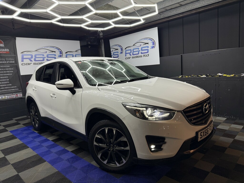 Mazda CX-5 2.2 Skyactiv-d Sport Nav 2016 White